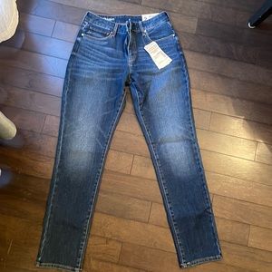 MUJI Womens Indigo Blue denim